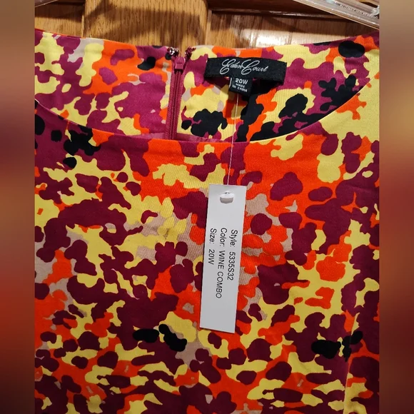 NWT Eden Court Sleeveless Cocktail Dress - Picture 2 of 9